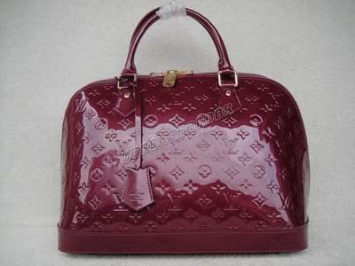 discount louis vuitton handbags monogram vernis m93625 purple wholesale