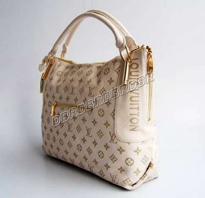 discount louis vuitton handbags leather m95827 monogram beige white wholesale