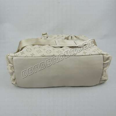 discount louis vuitton handbags leather m95007 beige white wholesale