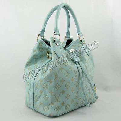 discount louis vuitton handbags leather m40356 blue wholesale