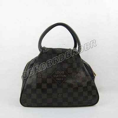 discount louis vuitton handbags leather n41230 black wholesale