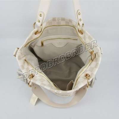 discount louis vuitton handbags leather n41299 white wholesale