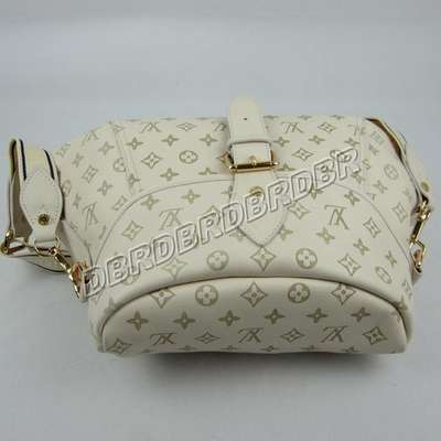 discount louis vuitton handbags leather m93183 beige white wholesale