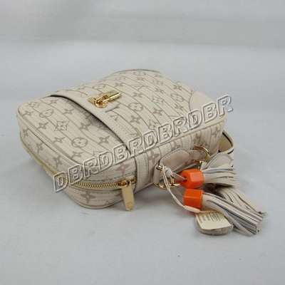 discount louis vuitton handbags leather m95996 beige white wholesale