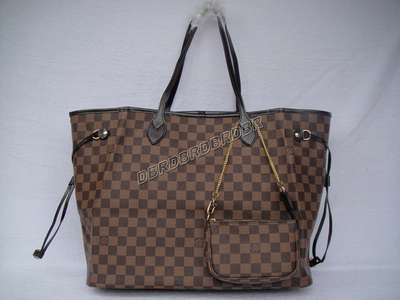 Discount Louis Vuitton Handbags Damier Ebene Canvas N51106 Coffee collection Wholesale