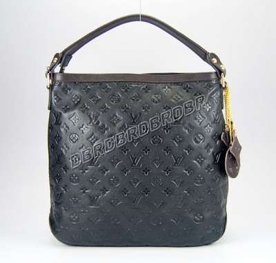 discount louis vuitton handbags leather m96513 black wholesale