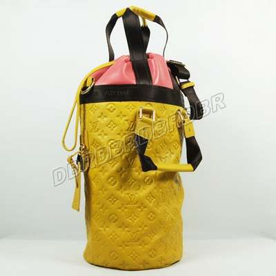 discount louis vuitton handbags leather m40361 yellow wholesale