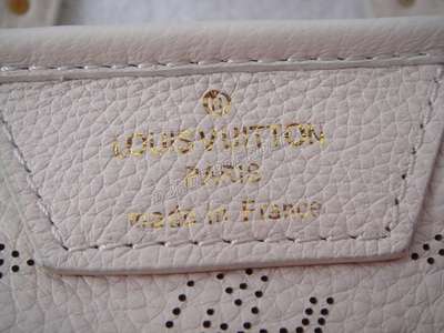 discount louis vuitton handbags monogram mahina m93175 beige wht wholesale