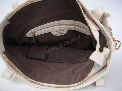 discount louis vuitton handbags leather m95004 beige white wholesale