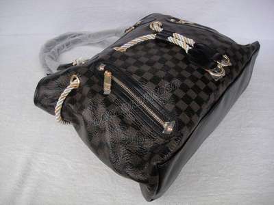 discount louis vuitton handbags leather m91621 black wholesale