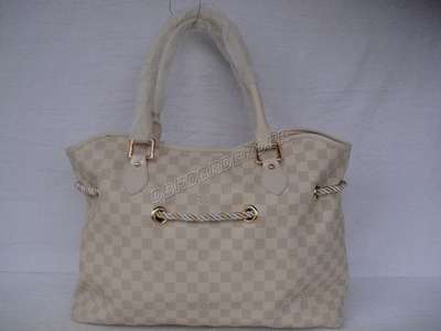 discount louis vuitton handbags leather m91621 beige white wholesale