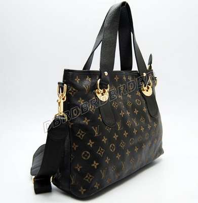 discount louis vuitton handbags leather m95824 monogram black wholesale