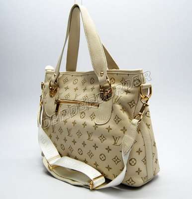 discount louis vuitton handbags leather m95824 mono gram beige white wholesale