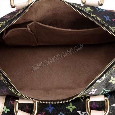 discount louis vuitton handbags monogram multicolore m40126 black wholesale