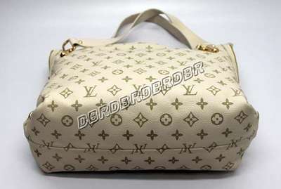 discount louis vuitton handbags leather m98039 monogram beige white wholesale