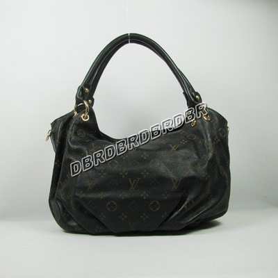 discount louis vuitton handbags leather m40578 black wholesale