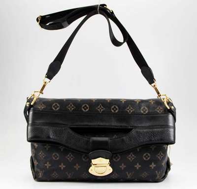 Discount Louis Vuitton Handbags Leather M98023 black Wholesale