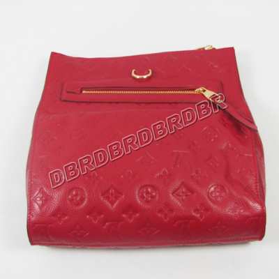 discount louis vuitton handbags monogram empreinte m93425 red wholesale