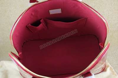 discount louis vuitton handbags monogram vernis m93625 red wholesale