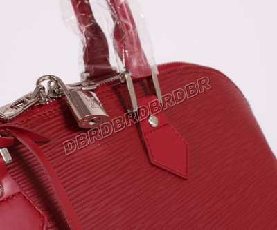 discount louis vuitton handbags epi leather m59316 purplish red wholesale