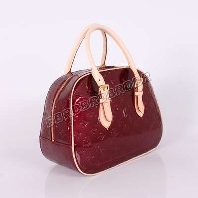 discount louis vuitton handbags monogram vernis m93513 purplish red wholesale