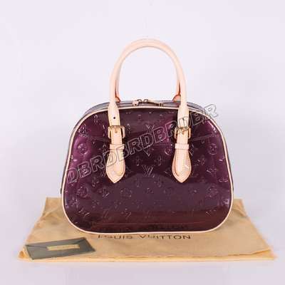 discount louis vuitton handbags monogram vernis m93513 purple wholesale