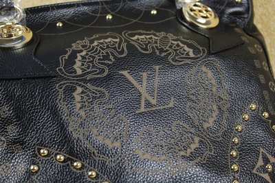 discount louis vuitton handbags leather m98031 black wholesale