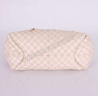 discount louis vuitton handbags leather m92808 beige white wholesale