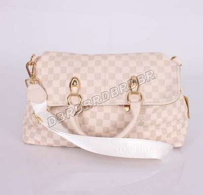 discount louis vuitton handbags leather m92809 beige white wholesale