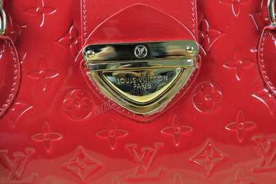 discount louis vuitton handbags monogram vernis m95332 tote red wholesale