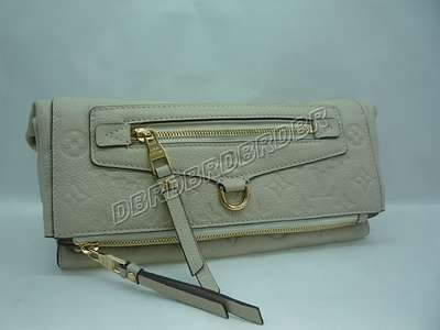 discount louis vuitton handbags monogram empreinte m93427 beige white wholesale