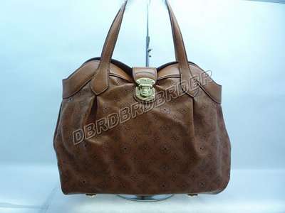 Discount Louis Vuitton Handbags Monogram Mahina M93081 orange Wholesale