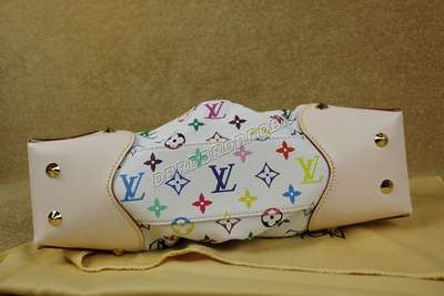 discount louis vuitton handbags monogram multicolore m40257 white multicolor wholesale