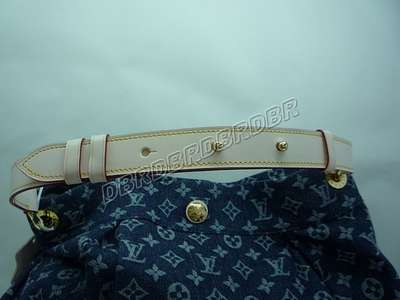 discount louis vuitton handbags monogram denim m40496 gray wholesale