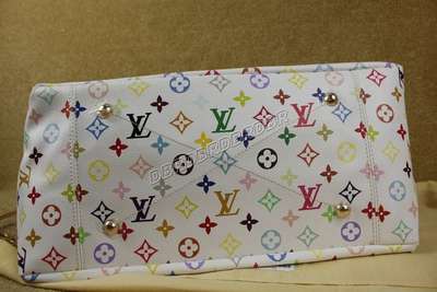 discount louis vuitton handbags monogram multicolore m40249 white multicolor wholesale