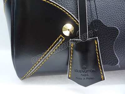 discount louis vuitton handbags suhali leather m95848 black wholesale