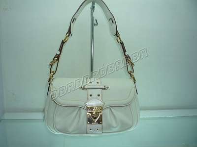 Discount Louis Vuitton Handbags Suhali Leather M91782 white Wholesale