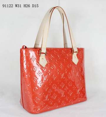 discount louis vuitton handbags monogram vernis m91122 orange wholesale