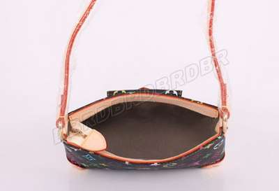 discount louis vuitton handbags monogram multicolore m40099 black wholesale