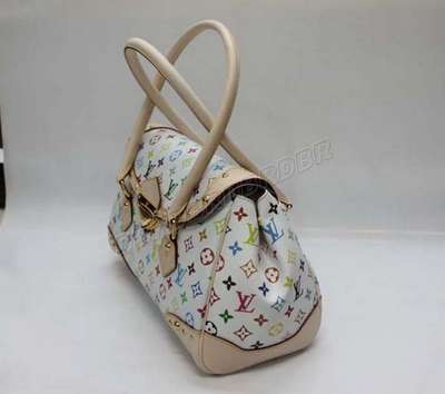 discount louis vuitton handbags monogram multicolore m40201 white wholesale