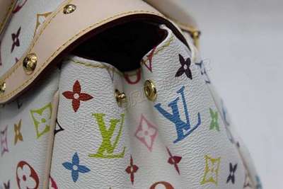 discount louis vuitton handbags monogram multicolore m40201 white wholesale