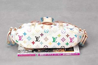 discount louis vuitton handbags monogram multicolore m92346 white wholesale