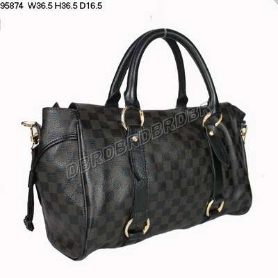 discount louis vuitton handbags leather 95874 black wholesale