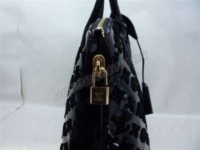 discount louis vuitton handbags monogram vernis m40600 black wholesale