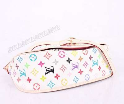 discount louis vuitton handbags monogram multicolore m40473 white multicolor wholesale