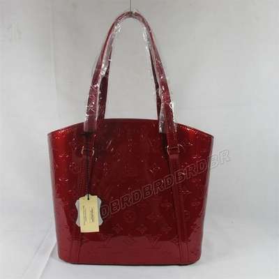 discount louis vuitton handbags monogram vernis m91743 red wholesale