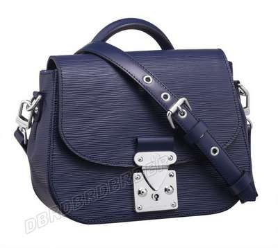 discount louis vuitton handbags epi leather m40653 royal blue wholesale