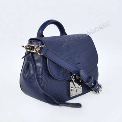 discount louis vuitton handbags epi leather m40653 royal blue wholesale