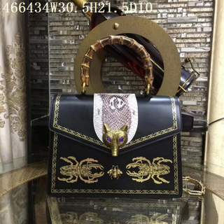 GUCCI 466434 fox head black 39562