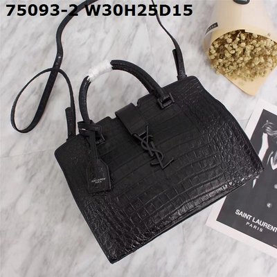 YSL Bag 75093-2 Black 40284